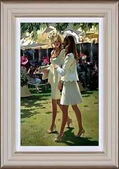 The Colour and Glamour of Ascot (Framed)