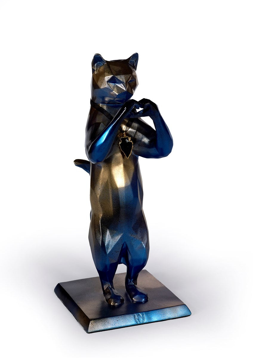 Rebel Love (Blue, Gold And Black)