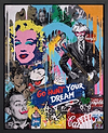 Go Hunt Your Dreams - Warhol (Framed)