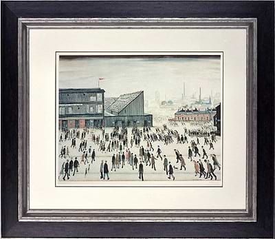 Going To The Match (Framed)