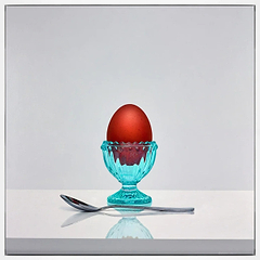 Egg and Spoon V (Framed)