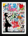 Balloon Girl (Framed)