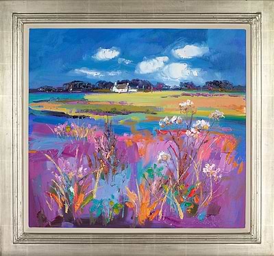 Farmland with Cow Parsley, Ayrshire