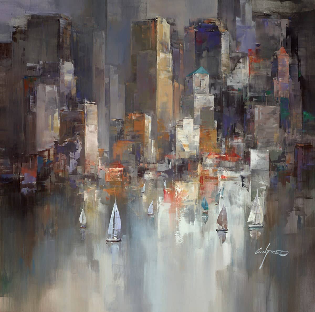 Manhattan Reflections V