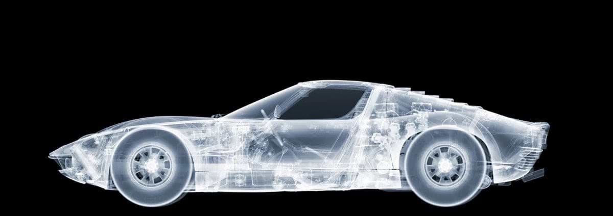 Lamborghini Miura | Nick Veasey – Clarendon Fine Art