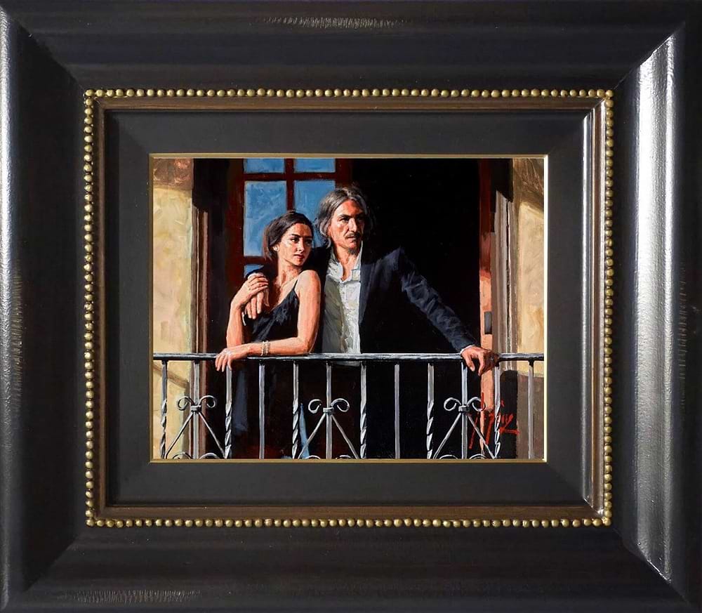 Fabian And Lucy At The Balcony III