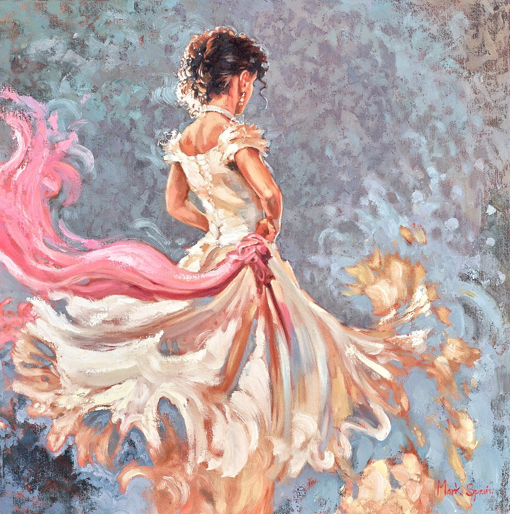 Flamenco In White