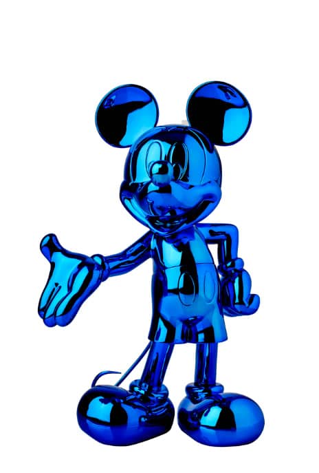 Mickey Welcome Chromed Blue