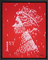 Penny Red Queen Mum (Framed)