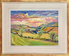 Looking Towards Brailes (Framed)