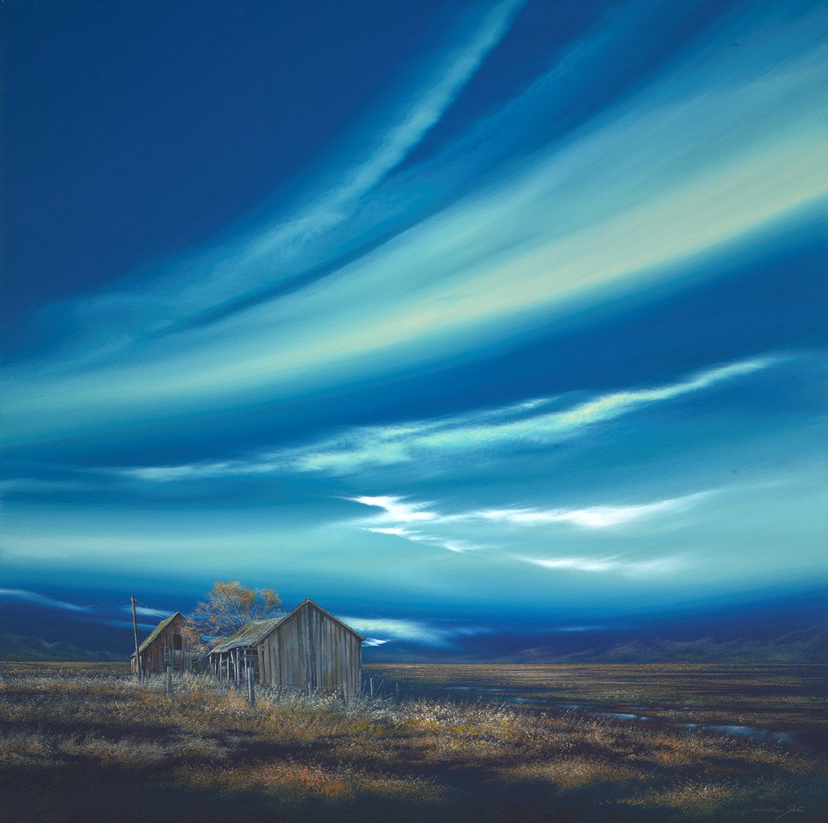 Big Blue Sky & The Old Barn