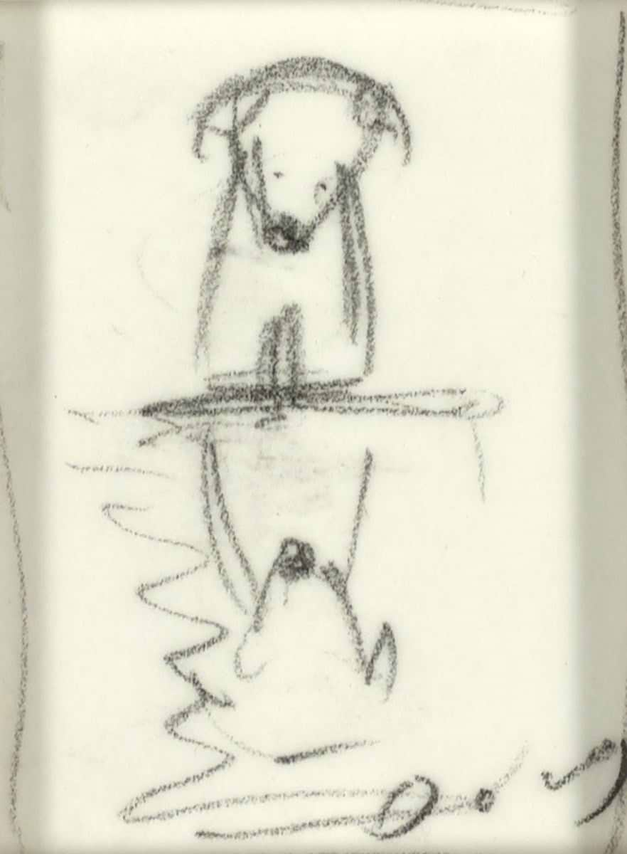 Paws For Reflection III (Study)