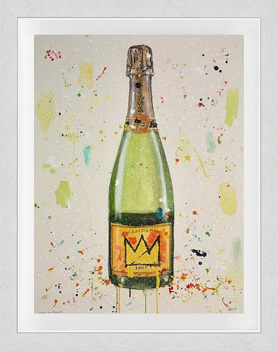 Cheers to Basquiat (Framed)