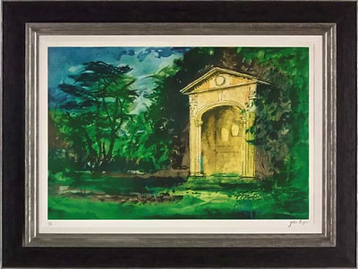 Temple of Flora, 1988 (Framed)