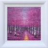 Purple World III (Framed)