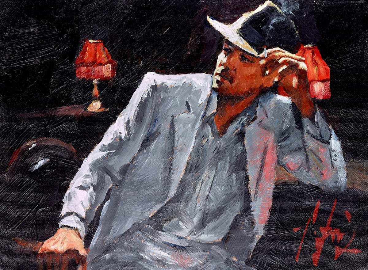Man In White Suit