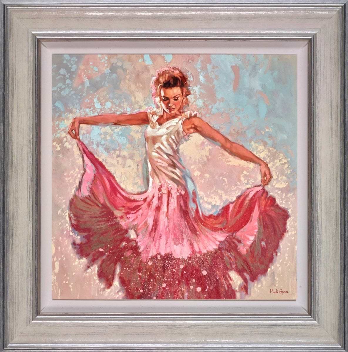 Held White And Pink Dress