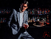 Red Wine and Black Suit