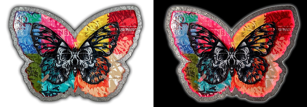 Skull Butterfly