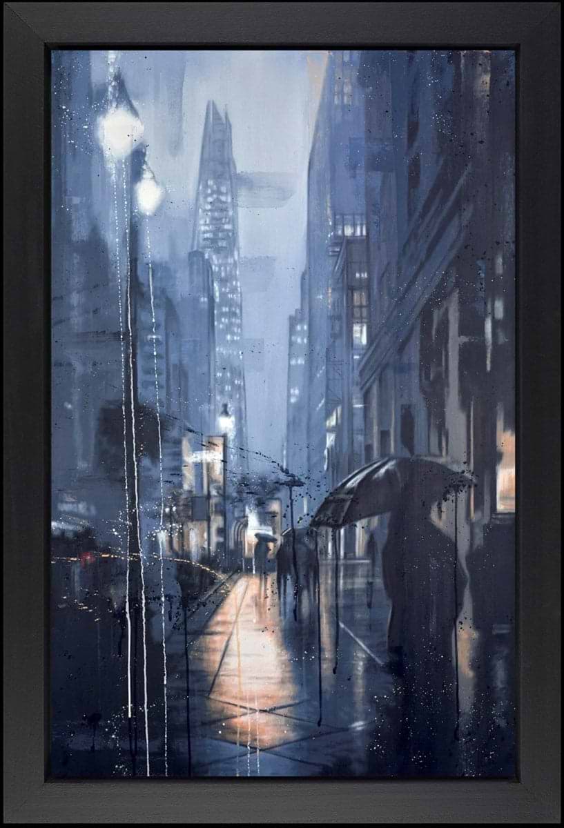 The Shard On A Rainy Night