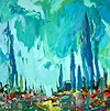 Blue Cypress