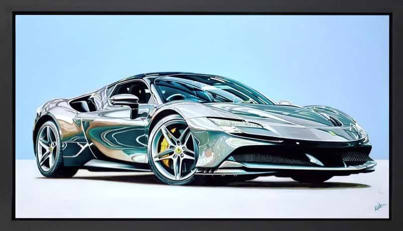 Ferrari SF-90 Spider | Roz Wilson – Clarendon Fine Art