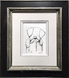 Sweet Talk IV (Sketch) (Framed)