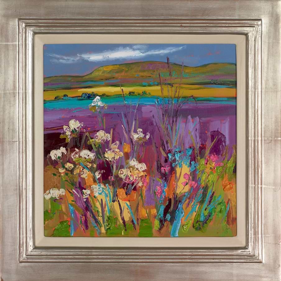 Purple Hedgerow, Carnbee, Fife