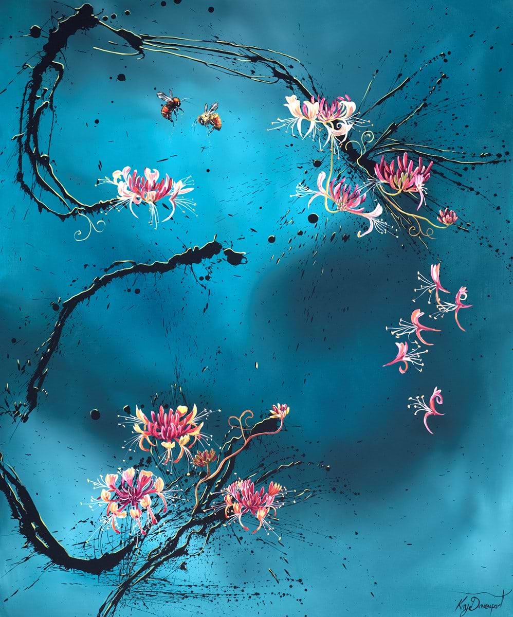 Honeysuckle Bees