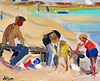 Figures Sketch, St Ives