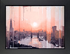 London Sunset (Framed)