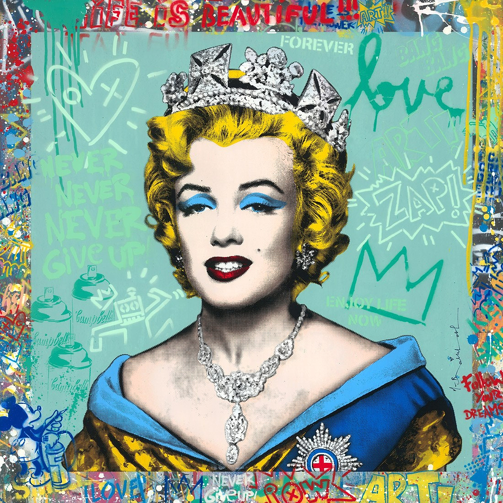 Queen Marilyn - Blue