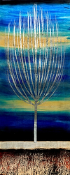 Blue and Yellow Silent Grove