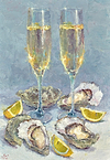 Champagne and Oysters  II