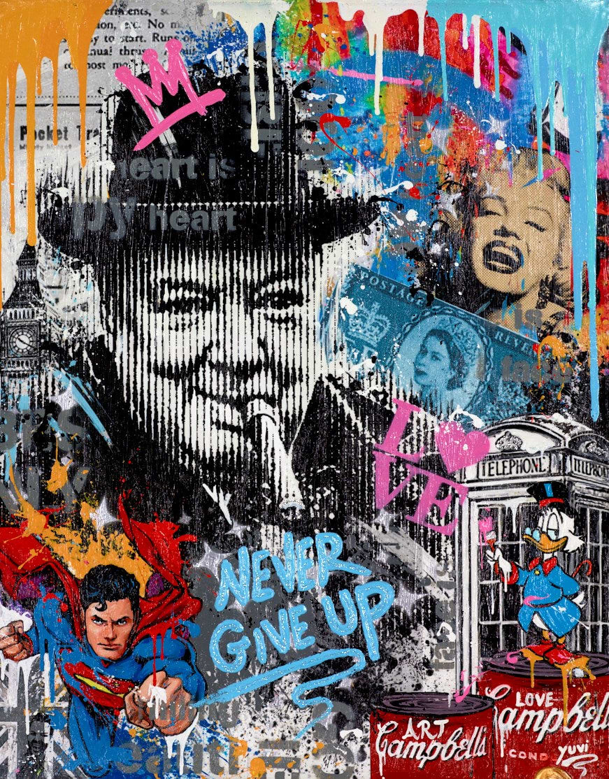 Never Give Up, Winston Churchill