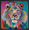 Heart of a Lion (Framed)