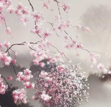 Through Blossom Fields I