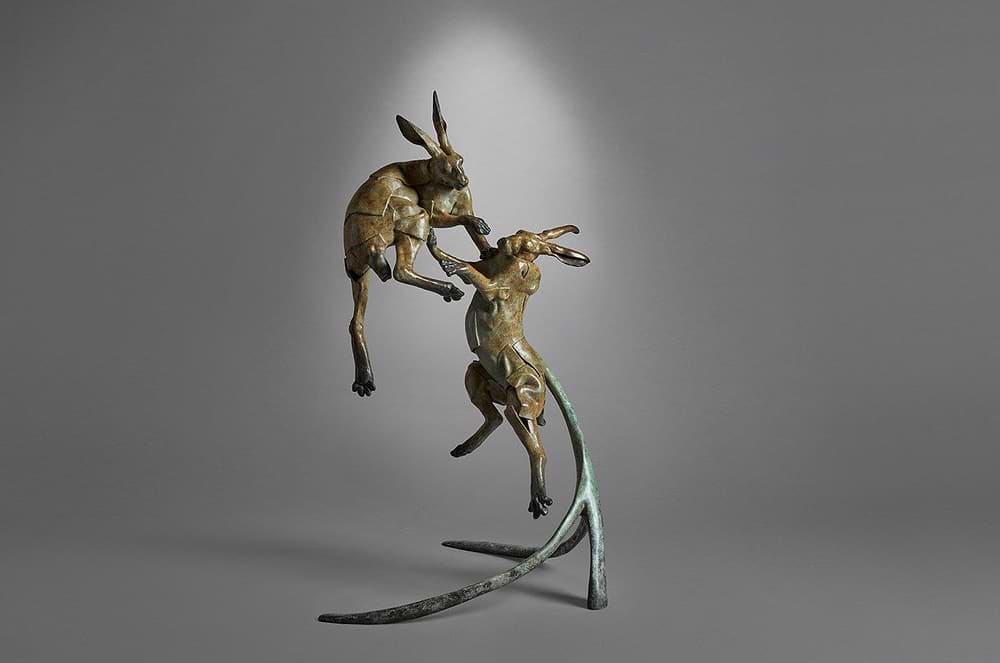 Boxing Hares