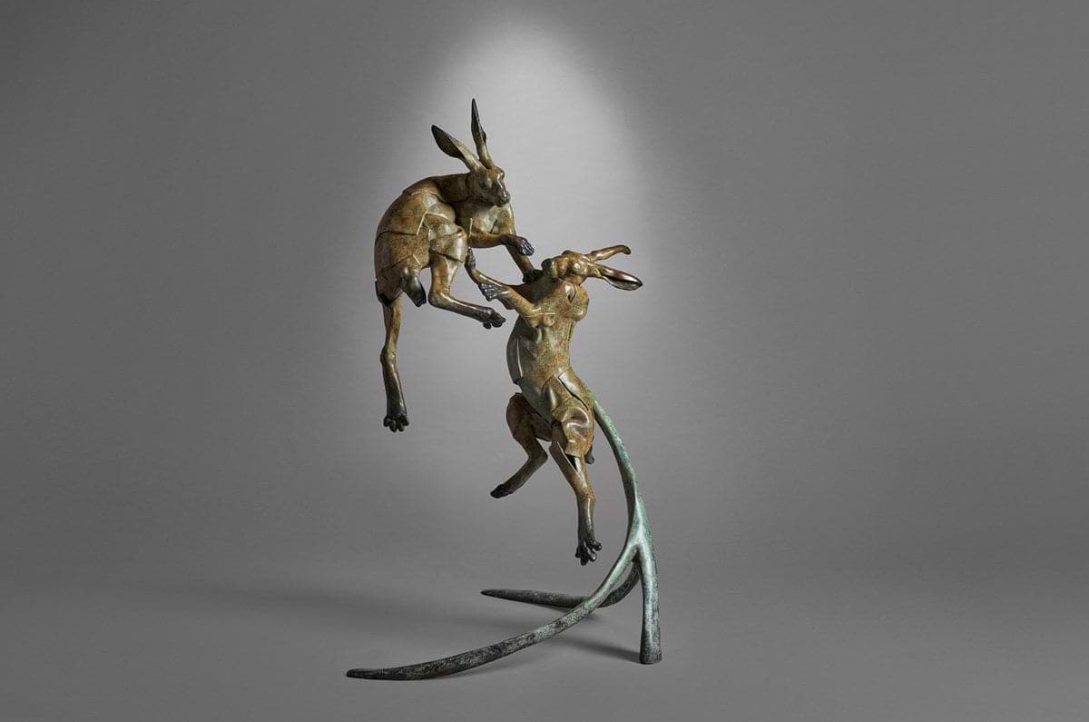 Boxing Hares
