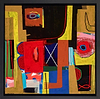Black Mask (Framed)