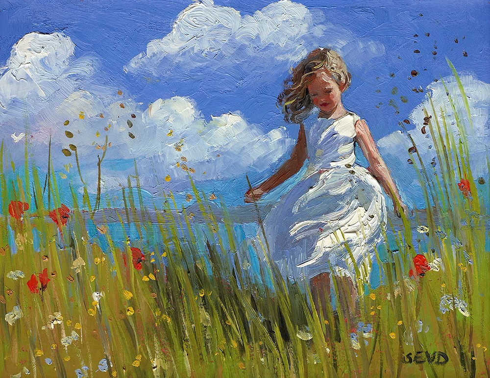 Billowing Clouds, Beautiful Day