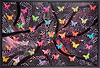 Luminous Butterflies Tribal