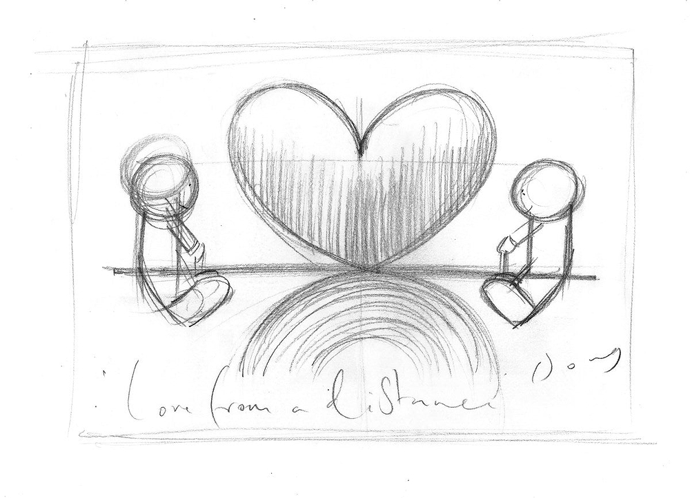 Love From A Distance Legs Up Concept Study