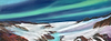 Northern Lights in the Snow III