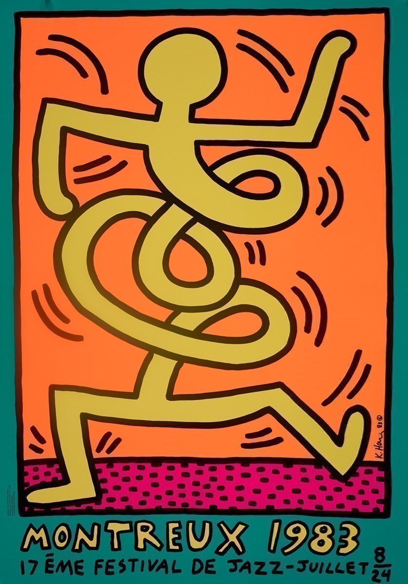 Poster For Montreux Jazz Festival 1983 (Yellow)