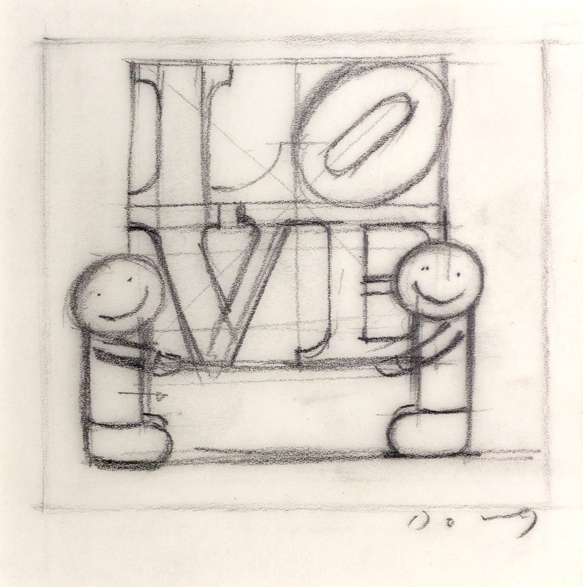 Taking Love Home (Sketch) Letters