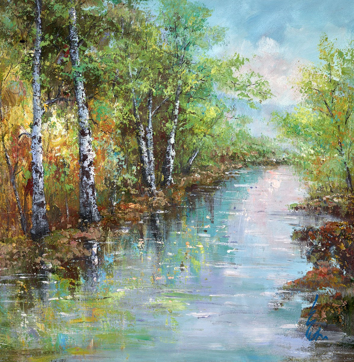 A Woodland Stream II
