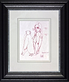 Farm Girl Study (Framed)