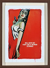 Hell Hath No Fury Like A Woman Scorned (Red) (Framed)