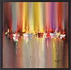 Rainbow Harbour III (Framed)
